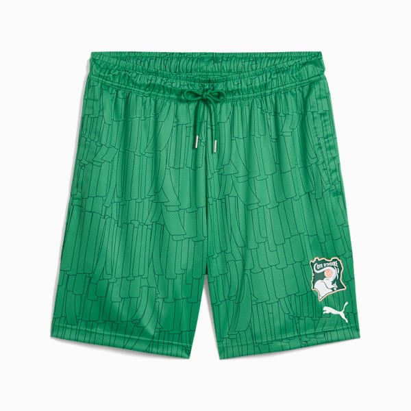 Ivory Coast All-Over Print 6" Shorts Unisex, Archive Green-PUMA White, extralarge-GBR